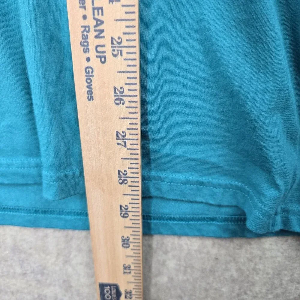 Under Armour Mens HeatGear Loose Fit Blue T-Shirt Size 2XL Cotton-Blend - Picture 4 of 5